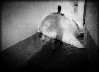 Billowing Cape, Paro Dzong, Bhutan 2009 Billowing Cape, Paro Dzong, Bhutan 2009