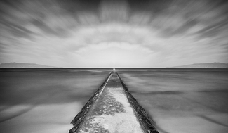 Alone at the end of the Jetty Alone at the end of the Jetty