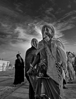 Pilgrims at the Kumbh
