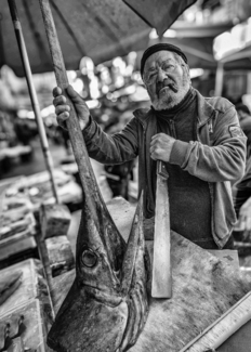 Fish market in Catania