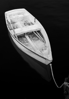 Solitary Skiff