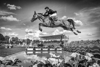 Flying over water