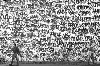 Grafitti wall