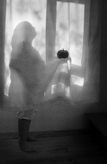 Woman Holding Pumpkin Woman Holding Pumpkin