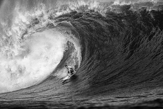 Huge barrel, Cloudbreak, Fiji Huge barrel, Cloudbreak, Fiji