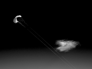 Kite and heart Kite and heart