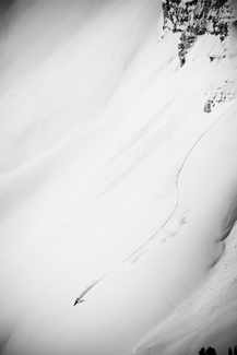 Korey Kaczmarek in Jackson Hole's Backcountry Korey Kaczmarek in Jackson Hole's Backcountry