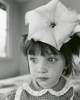 Girl with Flower